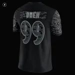 Men's Baltimore Ravens Odafe Oweh Black RFLCTV Limited Jersey
