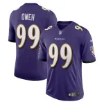 Men's Baltimore Ravens Odafe Oweh Purple Vapor Limited Jersey