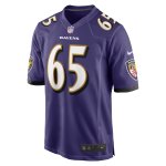 Men's Baltimore Ravens Patrick Mekari Purple Game Player Jersey