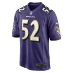 Men's Baltimore Ravens Ray Lewis Purple Retired Player Game Jersey