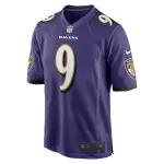 Men's Baltimore Ravens Steve McNair Purple Game Retired Player Jersey