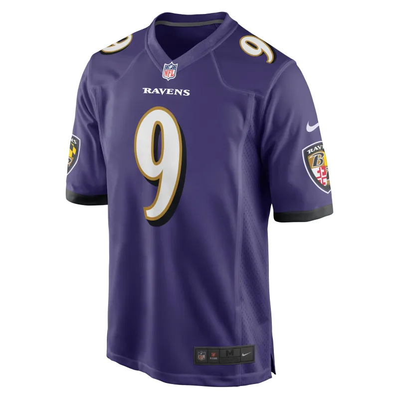 Men's Baltimore Ravens Steve McNair Purple Game Retired Player Jersey