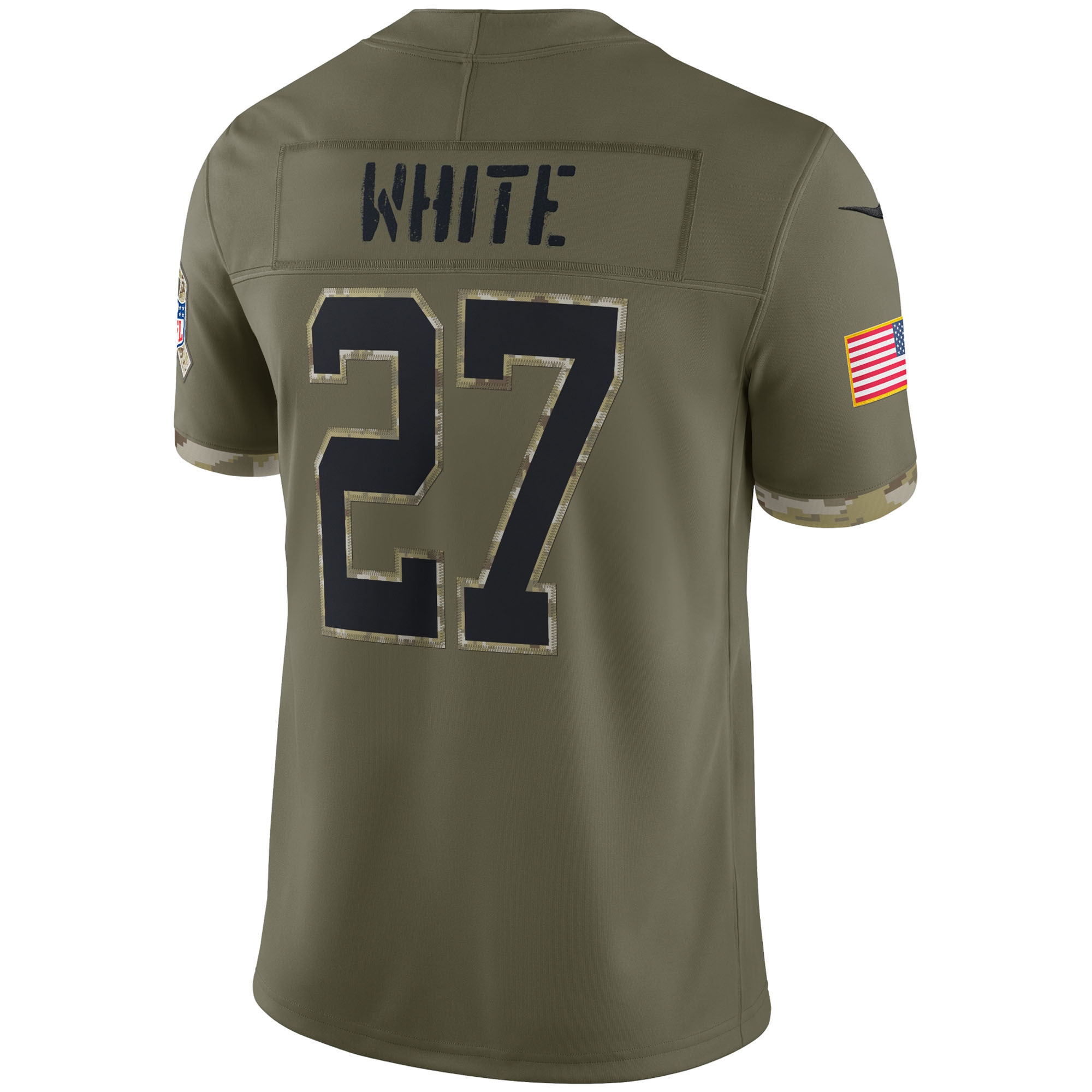 Men's Buffalo Bills Olive 2022 Salute To Service Limited Jersey