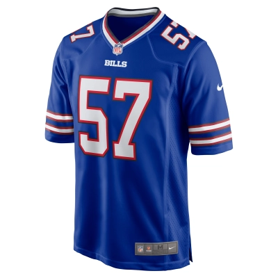 Men's Buffalo Bills A.J. Epenesa Royal Game Player Jersey 02