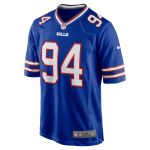 Men's Buffalo Bills Andrew Brown Royal Game Jersey
