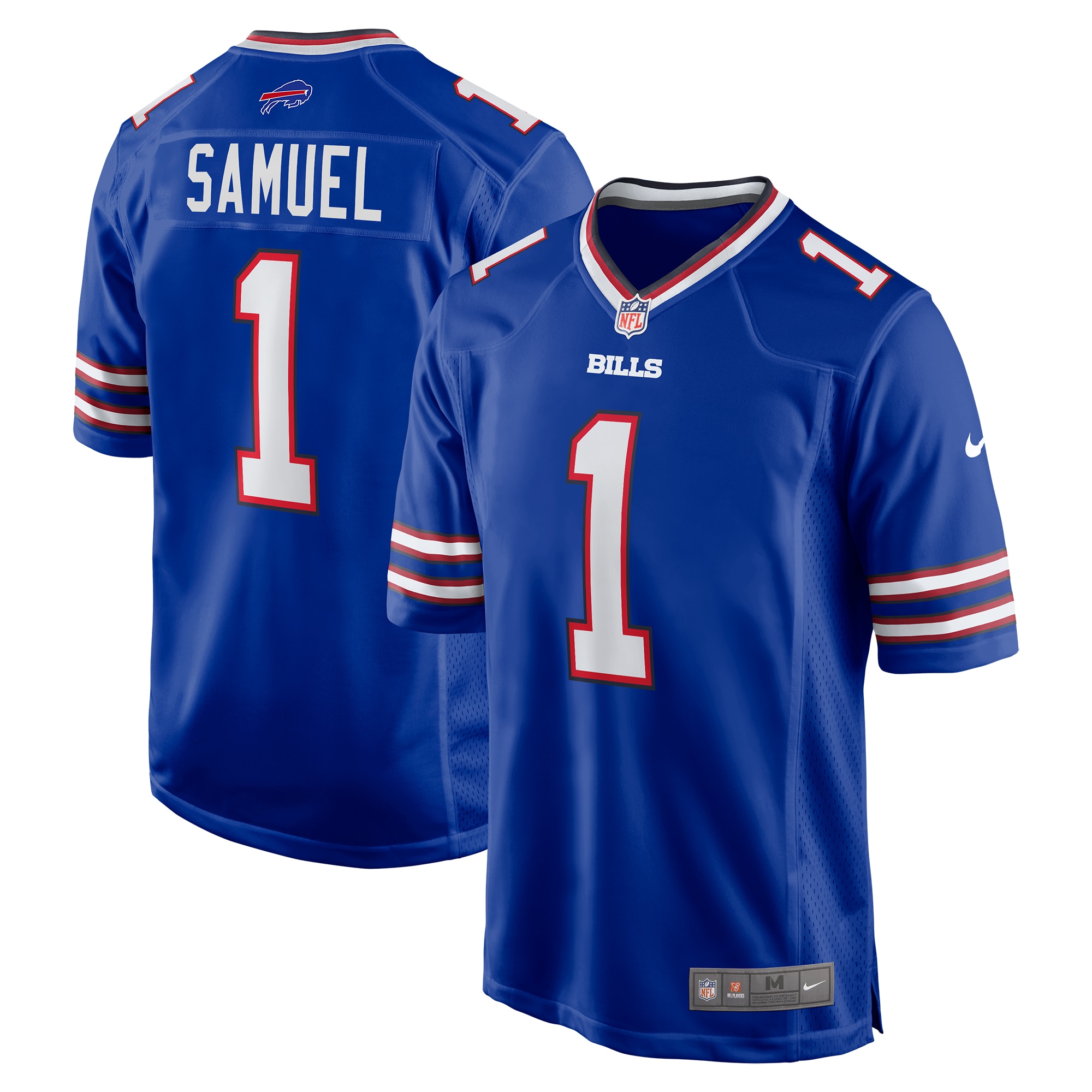 Men's Buffalo Bills Curtis Samuel Royal Game Jersey