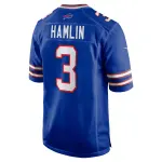 Men's Buffalo Bills Damar Hamlin Royal Home Game Player Jersey