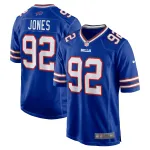 Men's Buffalo Bills DaQuan Jones Royal Game Player Jersey