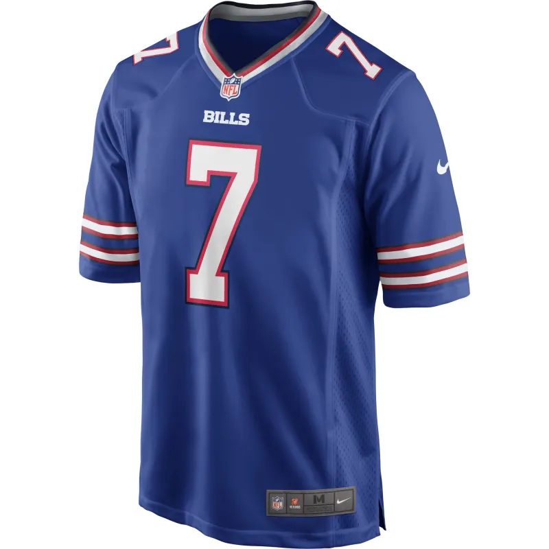 Men's Buffalo Bills Doug Flutie Royal Game Retired Player Jersey