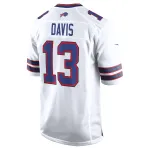 Men's Buffalo Bills Gabe Davis White Game Player Jersey