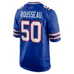 Men's Buffalo Bills Gregory Rousseau Royal Game Player Jersey