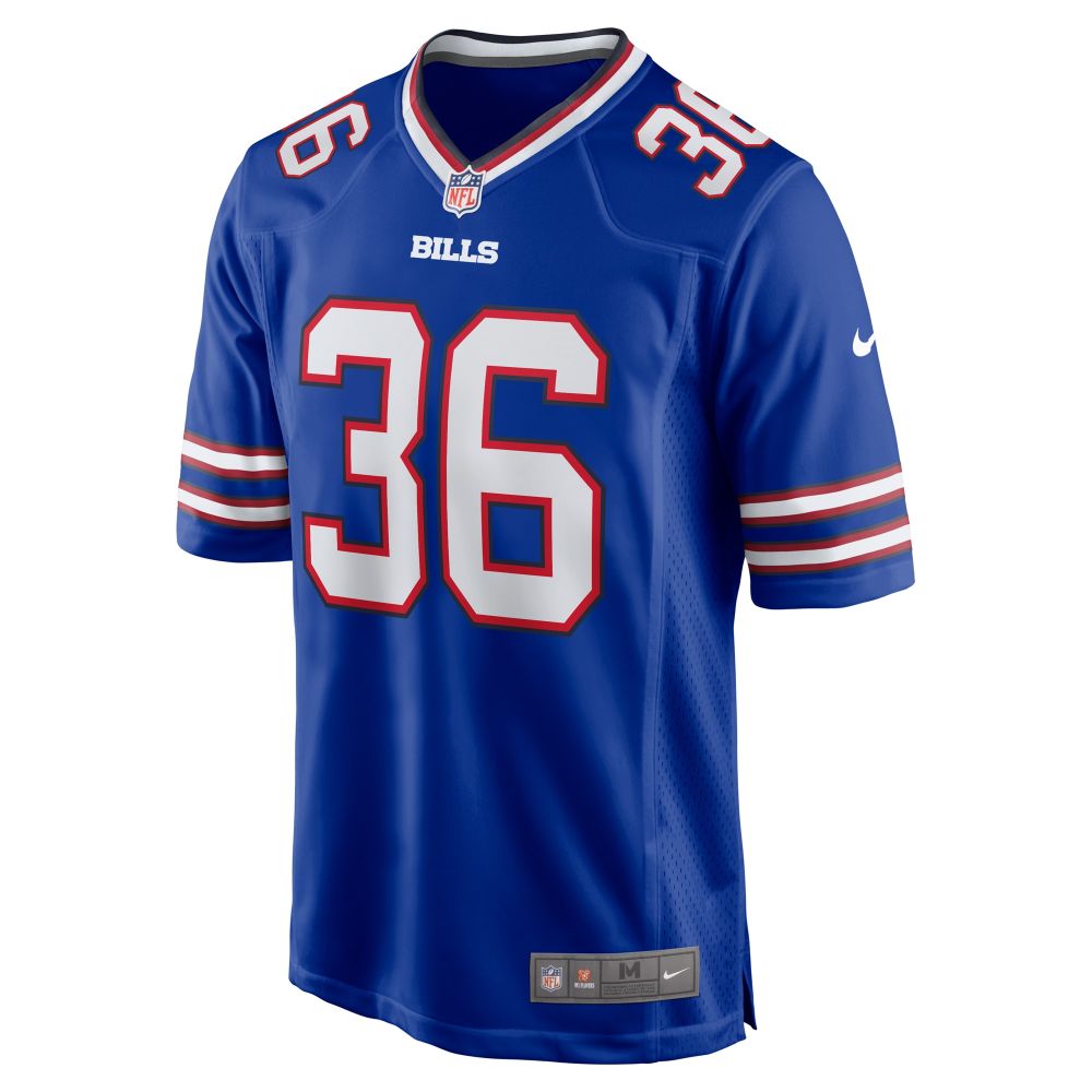 Men's Buffalo Bills Herb Miller Royal Game Jersey