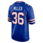 Men's Buffalo Bills Herb Miller Royal Game Jersey