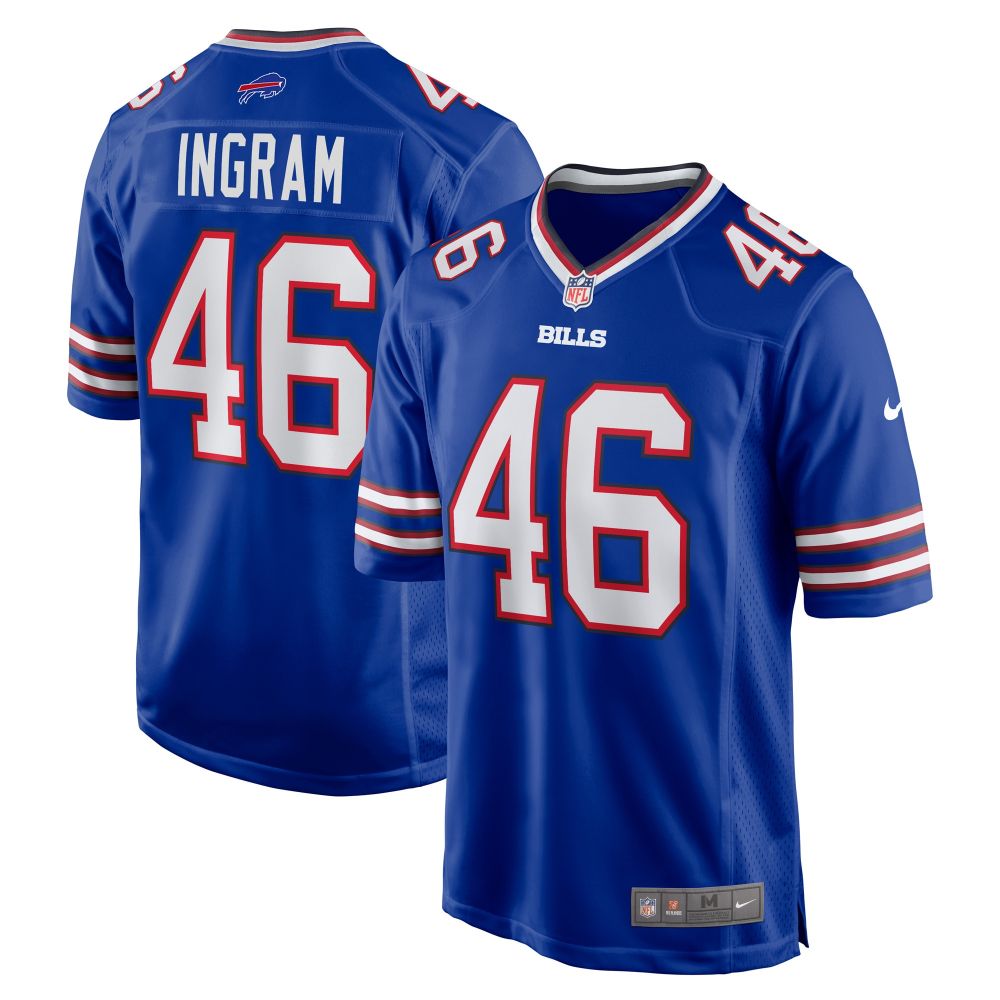 Men's Buffalo Bills Ja'Marcus Ingram Royal Player Game Jersey
