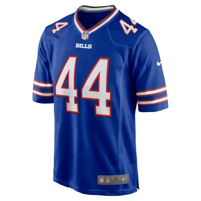 Men's Buffalo Bills Joe Andreessen Royal Game Jersey 02