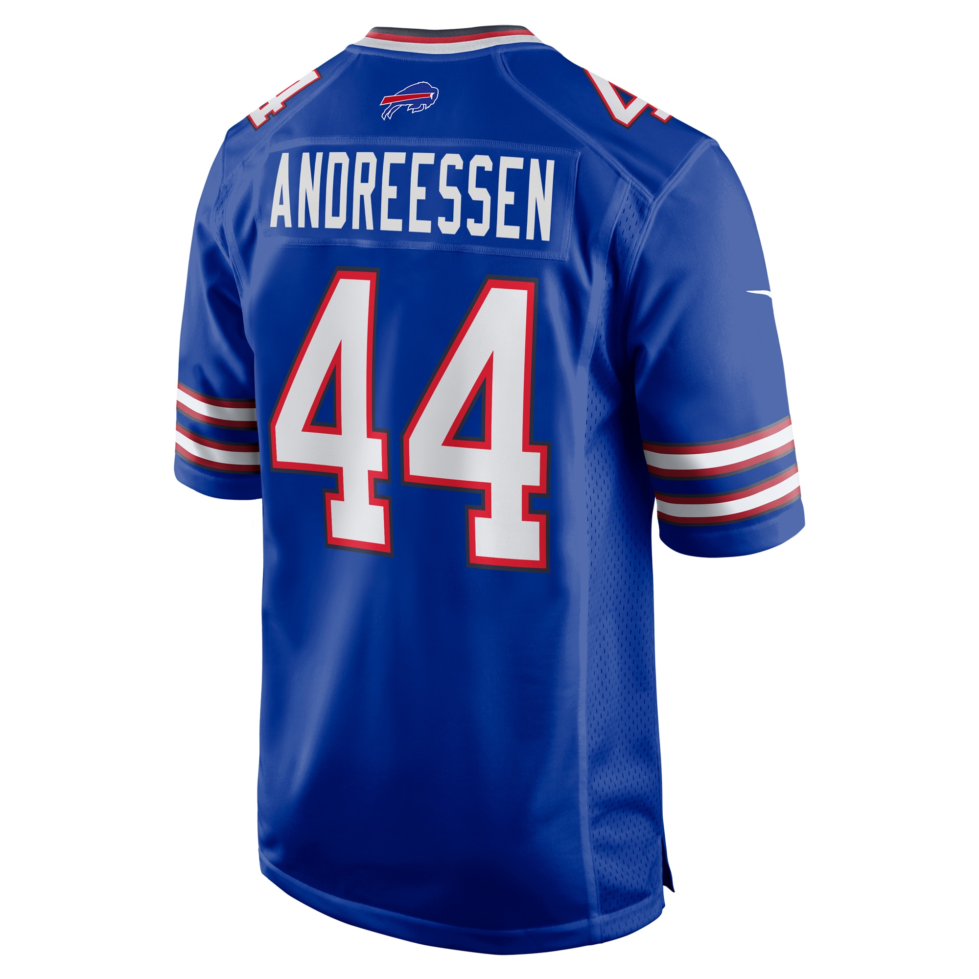 Men's Buffalo Bills Joe Andreessen Royal Game Jersey