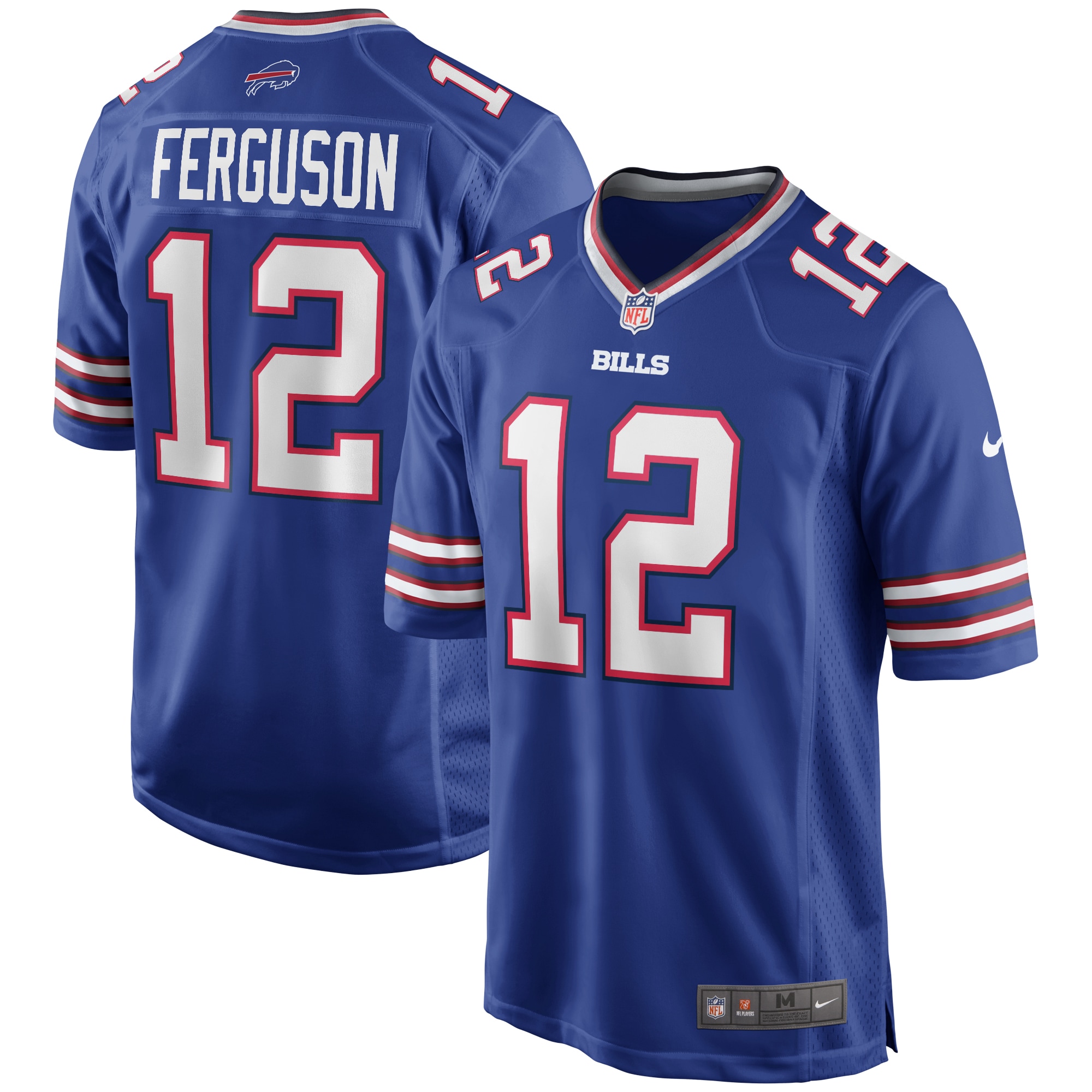 Men's Buffalo Bills Joe Ferguson Royal Game Retired Player Jersey