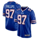Men's Buffalo Bills Jordan Phillips Royal Game Jersey
