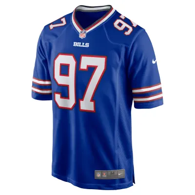 Men's Buffalo Bills Jordan Phillips Royal Game Jersey 02