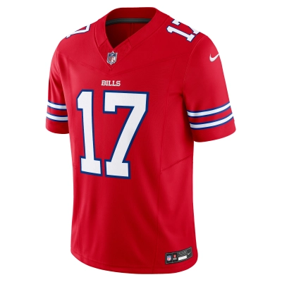 Men's Buffalo Bills Josh Allen Red Vapor F.U.S.E. Limited Jersey 02