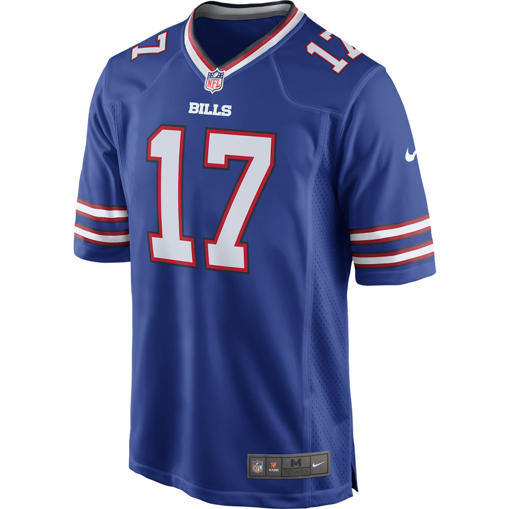 Men's Buffalo Bills Josh Allen Royal Game Player Jersey