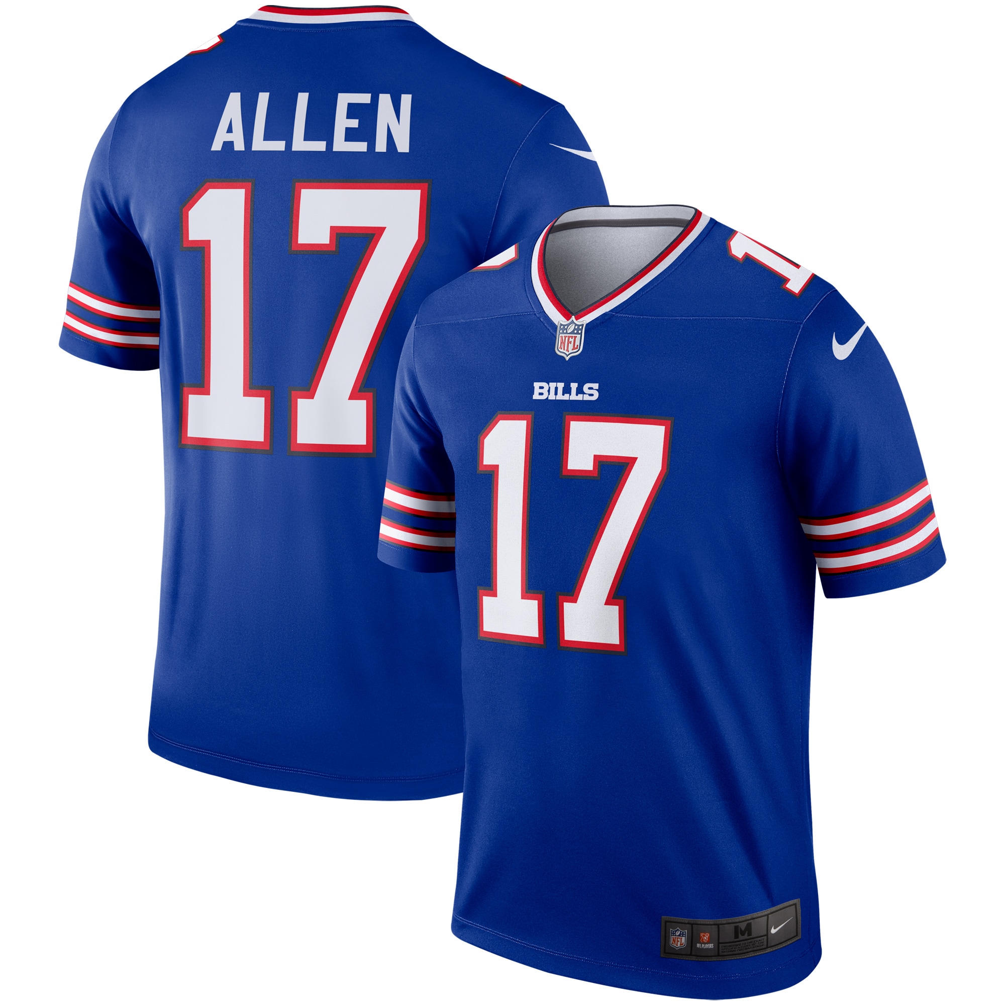Men's Buffalo Bills Josh Allen Royal Legend Jersey