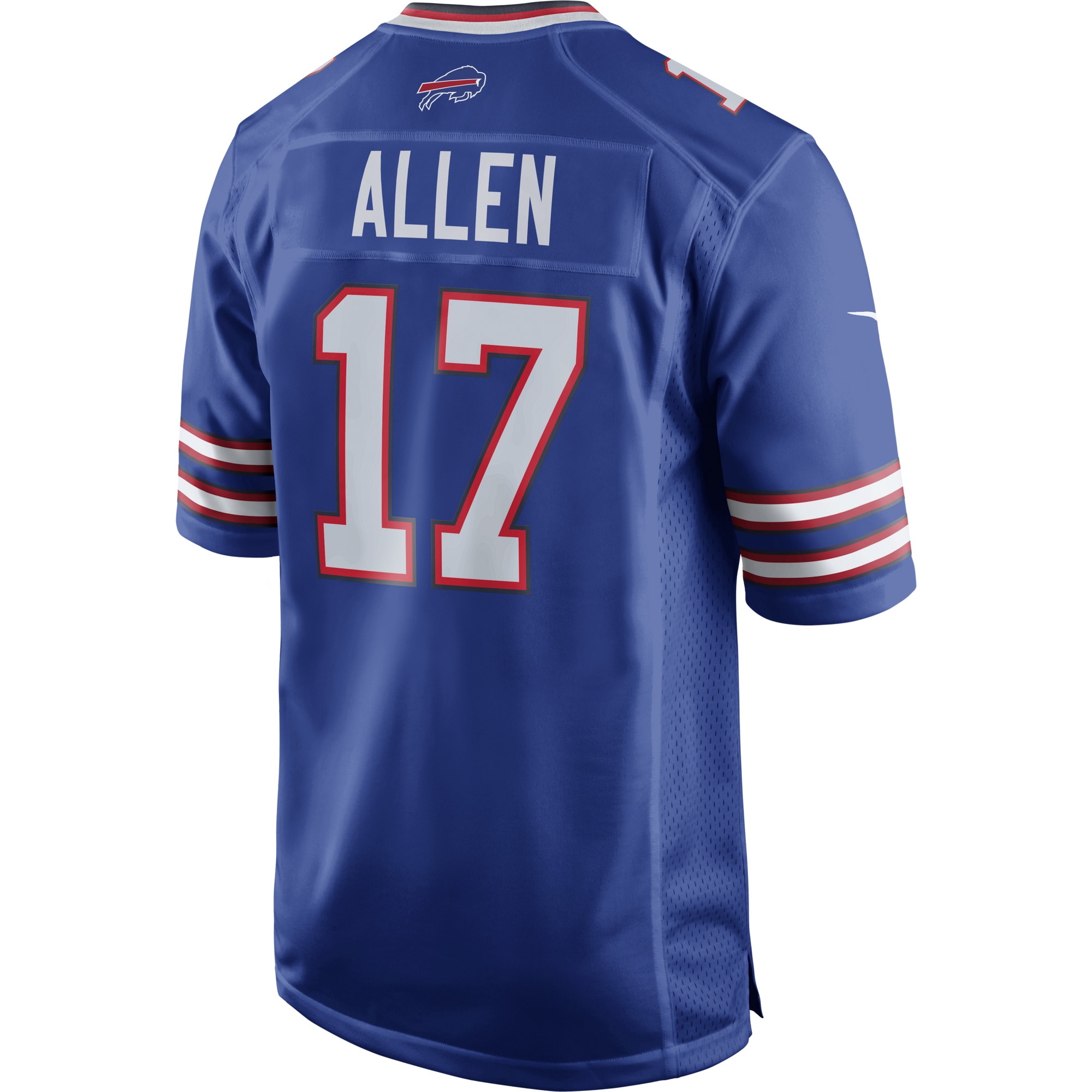 Men's Buffalo Bills Josh Allen Royal Team Game Player Jersey
