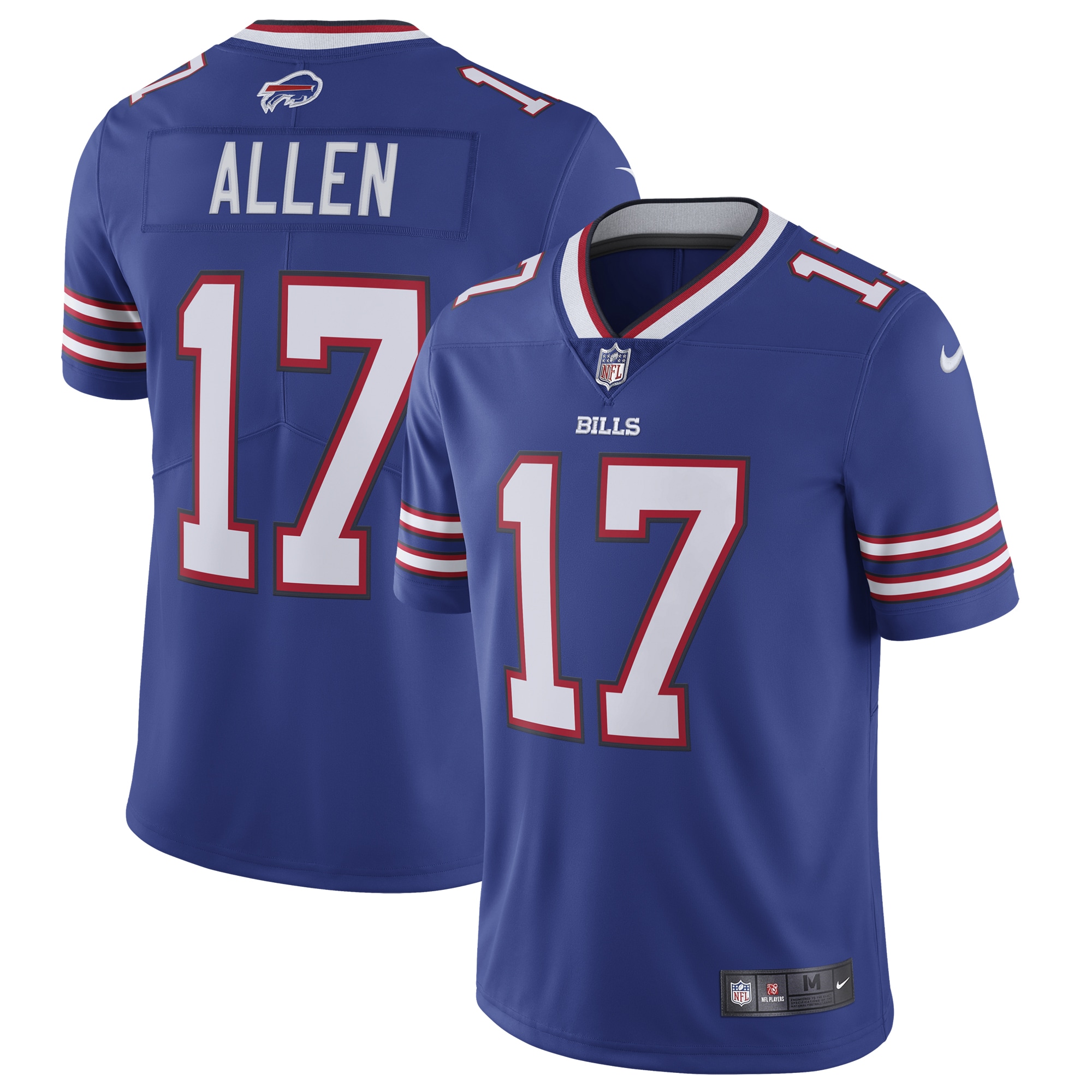 Men's Buffalo Bills Josh Allen Royal Vapor Untouchable Limited Jersey