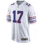 Men's Buffalo Bills Josh Allen White Alternate Game Player Jersey