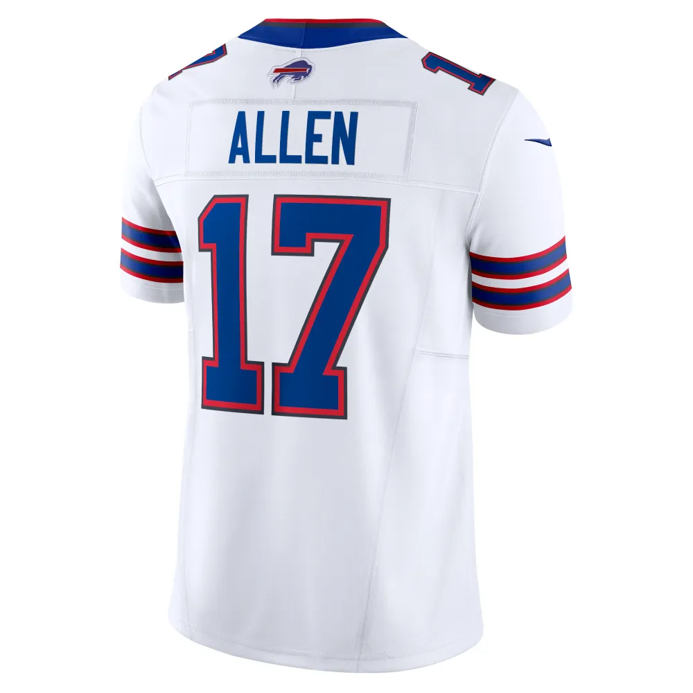 Men's Buffalo Bills Josh Allen White Vapor F.U.S.E. Limited Jersey