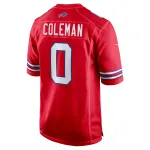 Men's Buffalo Bills Keon Coleman Red Alternate Game Jersey