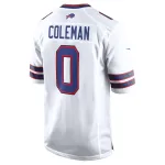 Men's Buffalo Bills Keon Coleman White Game Jersey