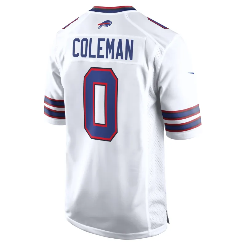 Men's Buffalo Bills Keon Coleman White Game Jersey
