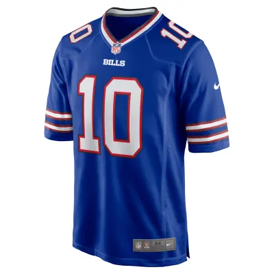 Men's Buffalo Bills Khalil Shakir Royal Game Jersey 02