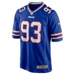 Men's Buffalo Bills Linval Joseph Royal Game Jersey
