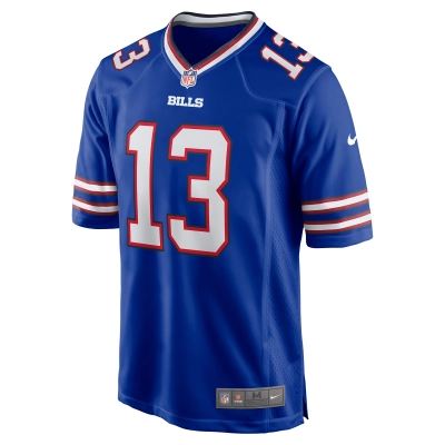 Men's Buffalo Bills Mack Hollins Royal Game Jersey 02