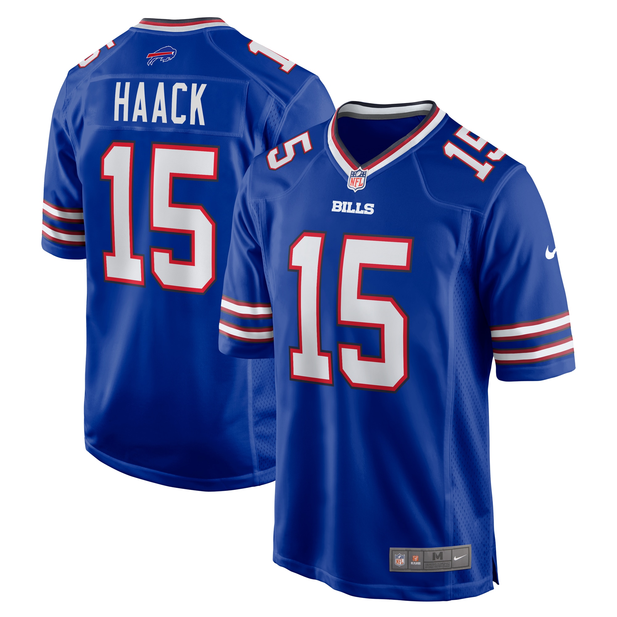 Men's Buffalo Bills Matt Haack Royal Game Jersey