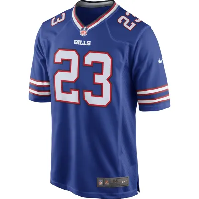 Men's Buffalo Bills Micah Hyde Royal Game Player Jersey 02