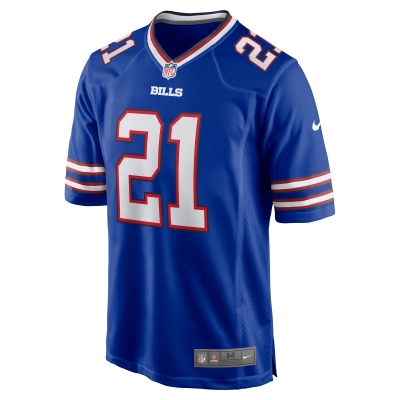 Men's Buffalo Bills Mike Edwards Royal Game Jersey 02