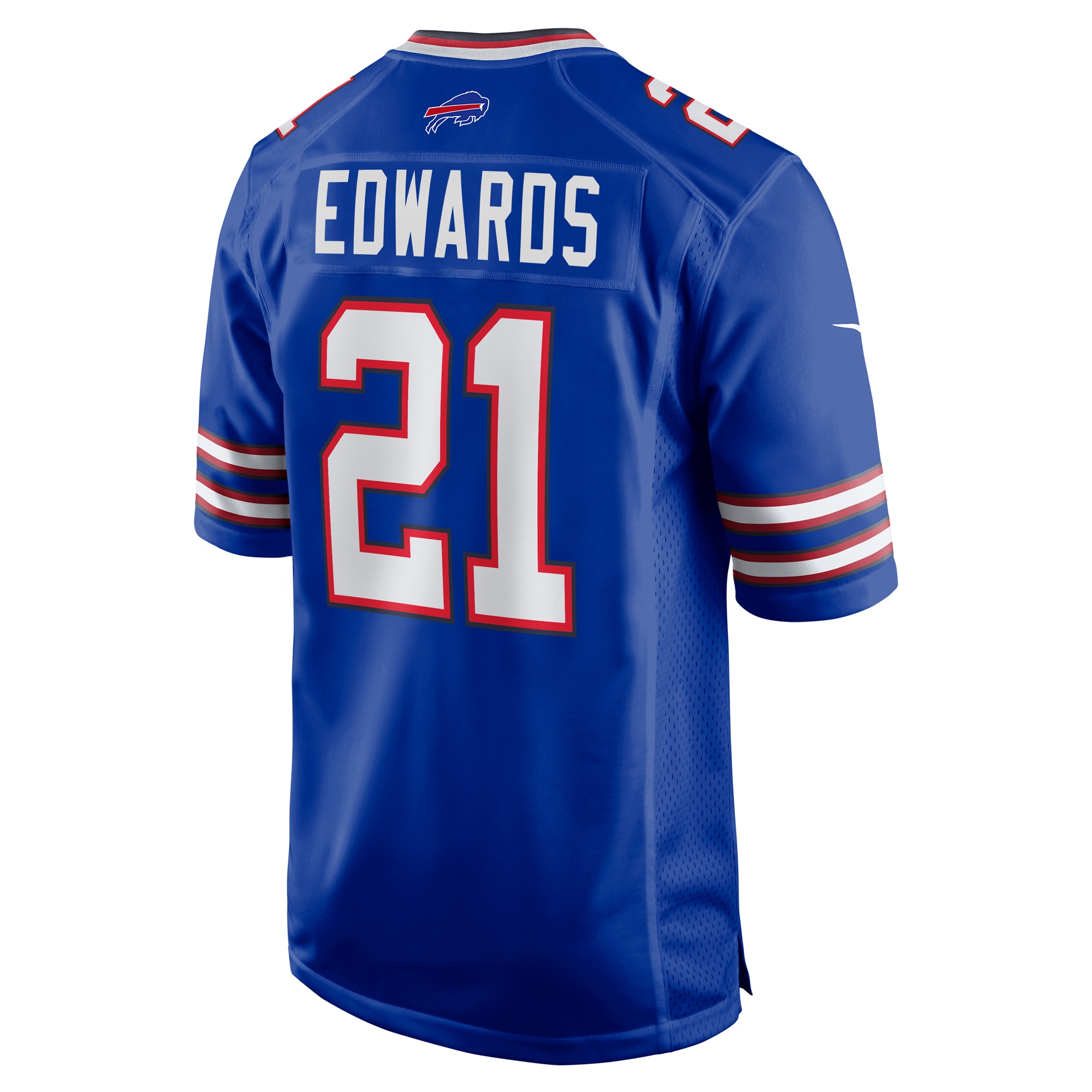 Men's Buffalo Bills Mike Edwards Royal Game Jersey