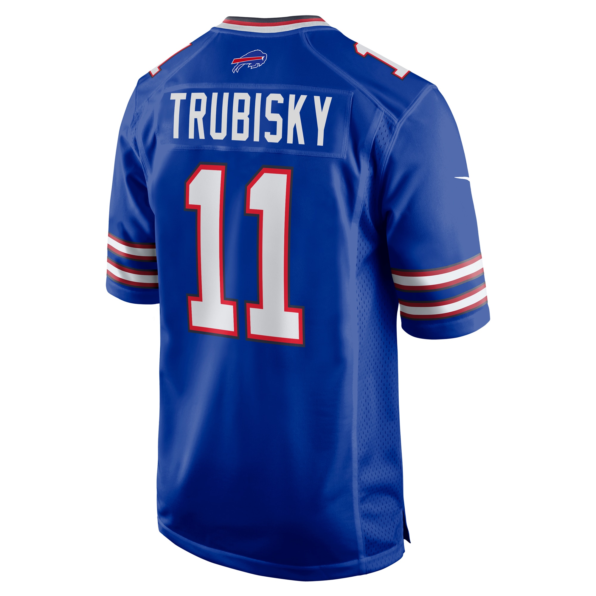 Men's Buffalo Bills Mitchell Trubisky Royal Game Jersey