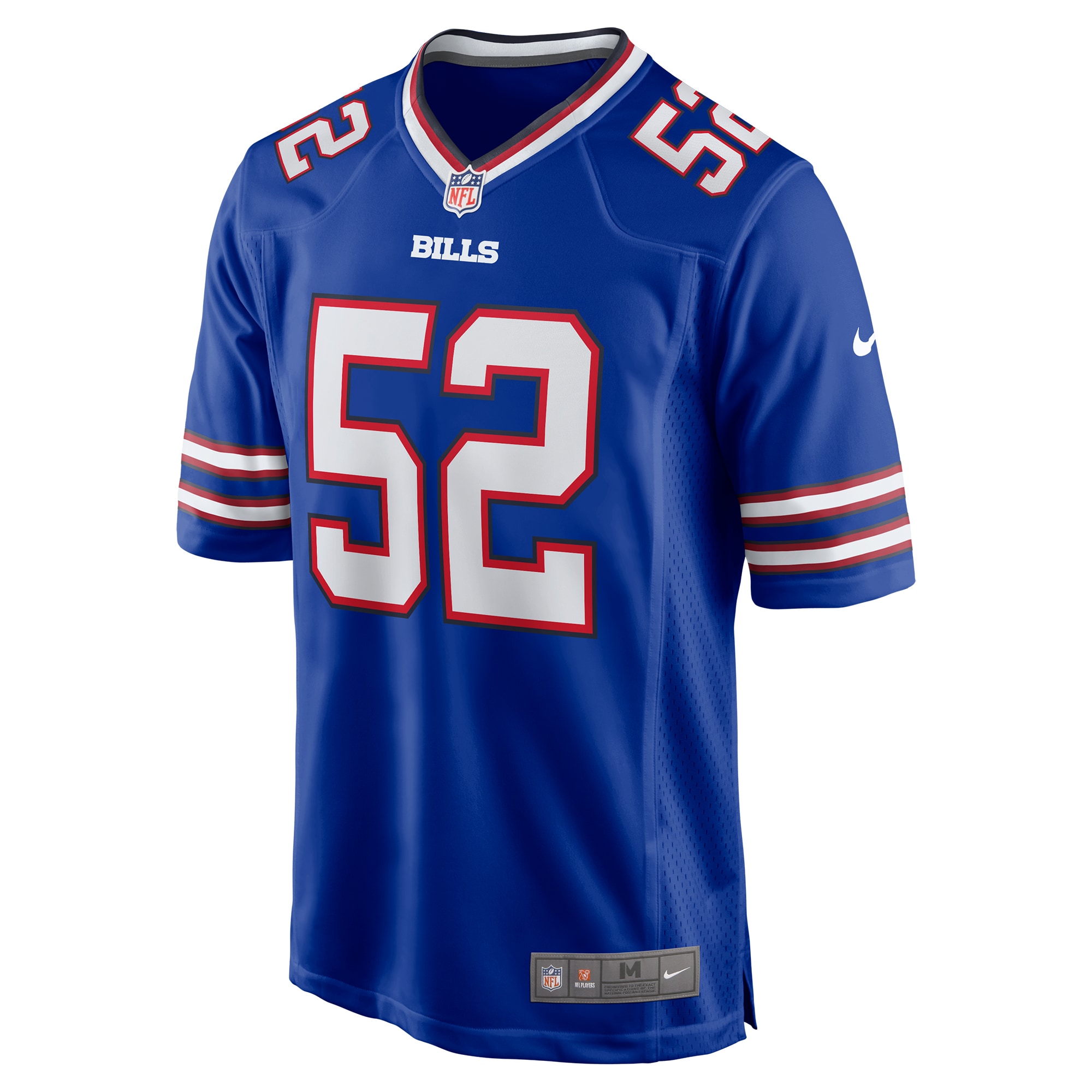 Men's Buffalo Bills Nicholas Morrow Royal Game Jersey
