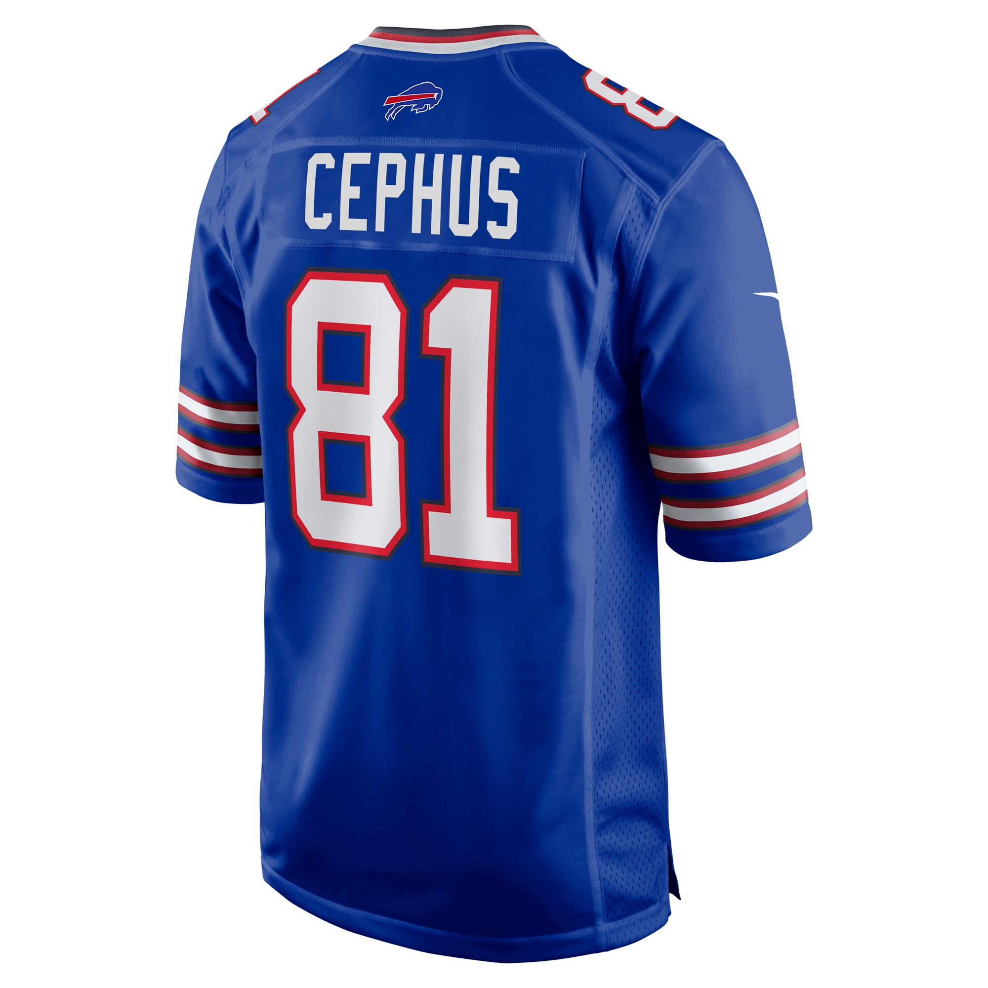 Men's Buffalo Bills Quintez Cephus Royal Team Game Jersey