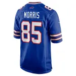 Men's Buffalo Bills Quintin Morris Royal Game Player Jersey