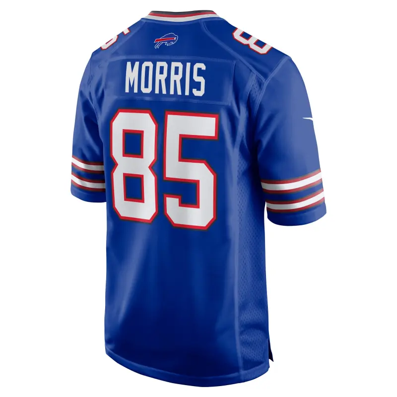 Men's Buffalo Bills Quintin Morris Royal Game Player Jersey
