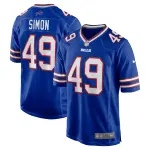 Men's Buffalo Bills Shayne Simon Royal Game Jersey