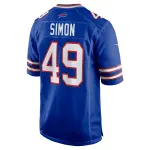Men's Buffalo Bills Shayne Simon Royal Game Jersey