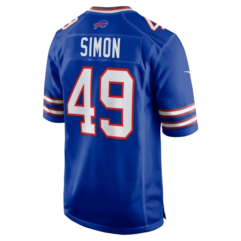 Men's Buffalo Bills Shayne Simon Royal Game Jersey