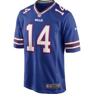 Men's Buffalo Bills Stefon Diggs Royal Game Player Jersey 02