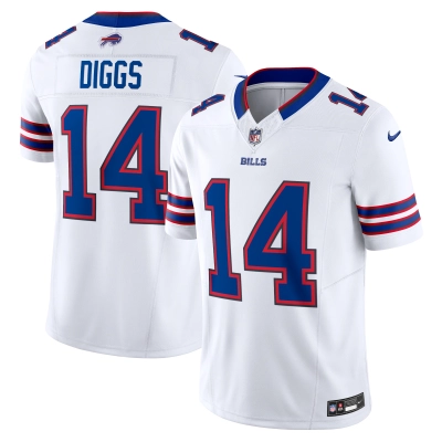 Men's Buffalo Bills Stefon Diggs White Vapor F.U.S.E. Limited Jersey 01